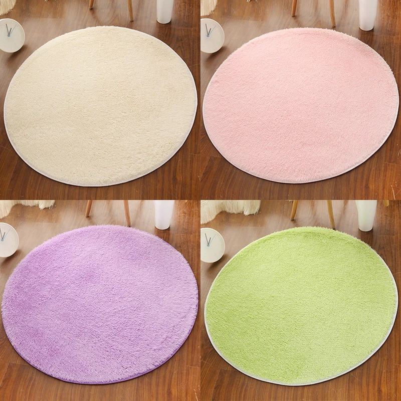 Plush Round Area Rug Stornfield 1790150822