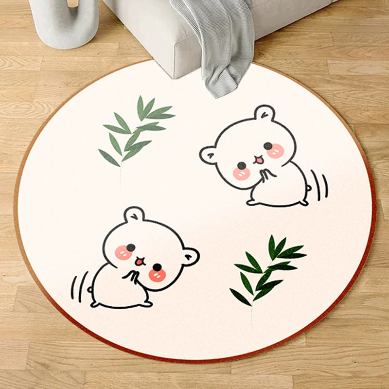 Plush Floral-Shaped Area Rug Stornfield