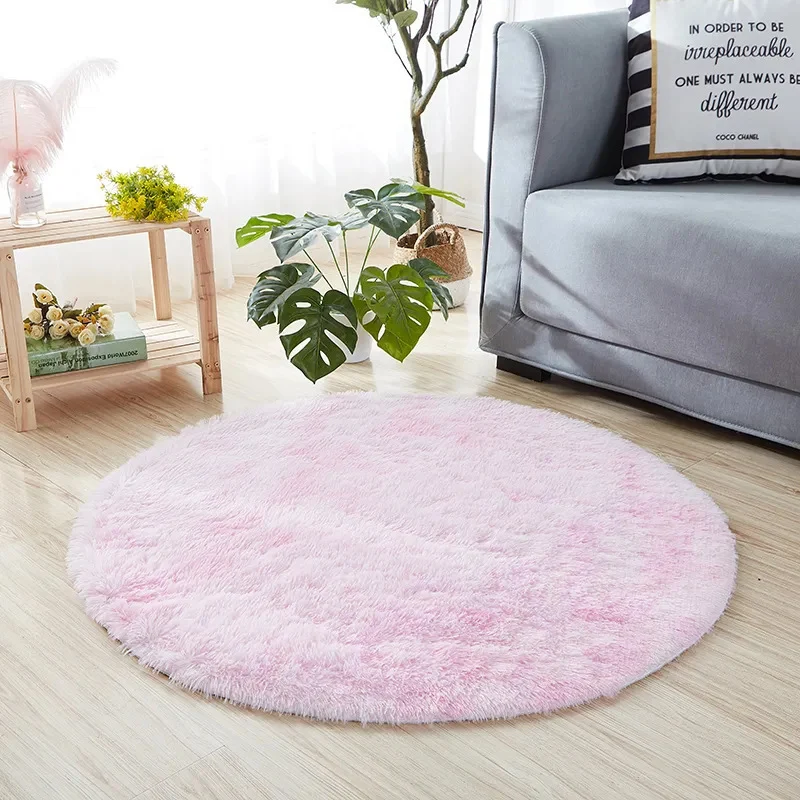 Plush Circular Area Rug Stornfield