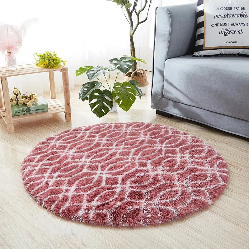 Plush Circular Area Rug Stornfield
