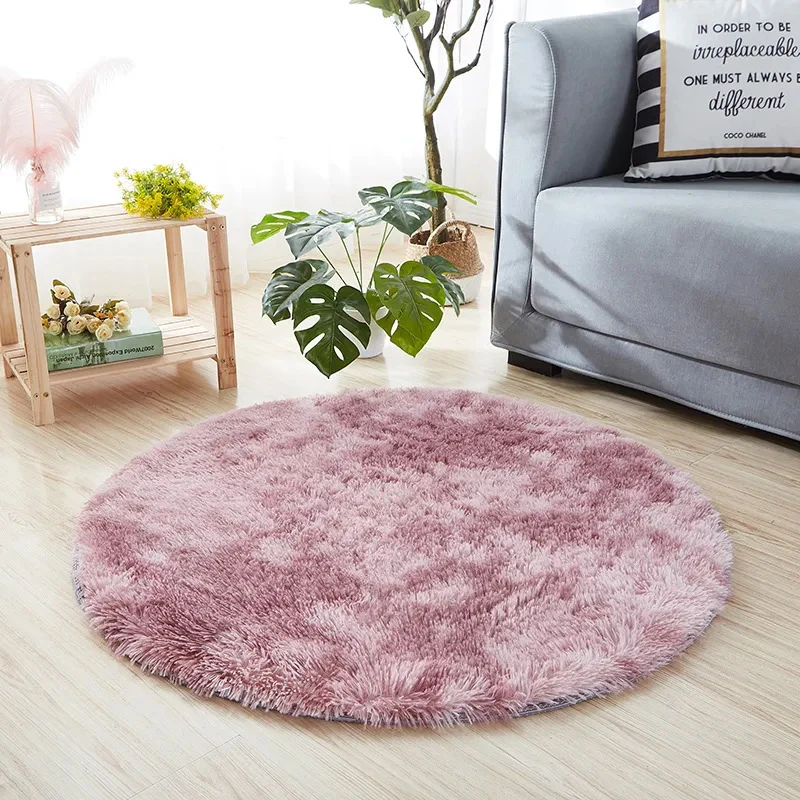 Plush Circular Area Rug Stornfield