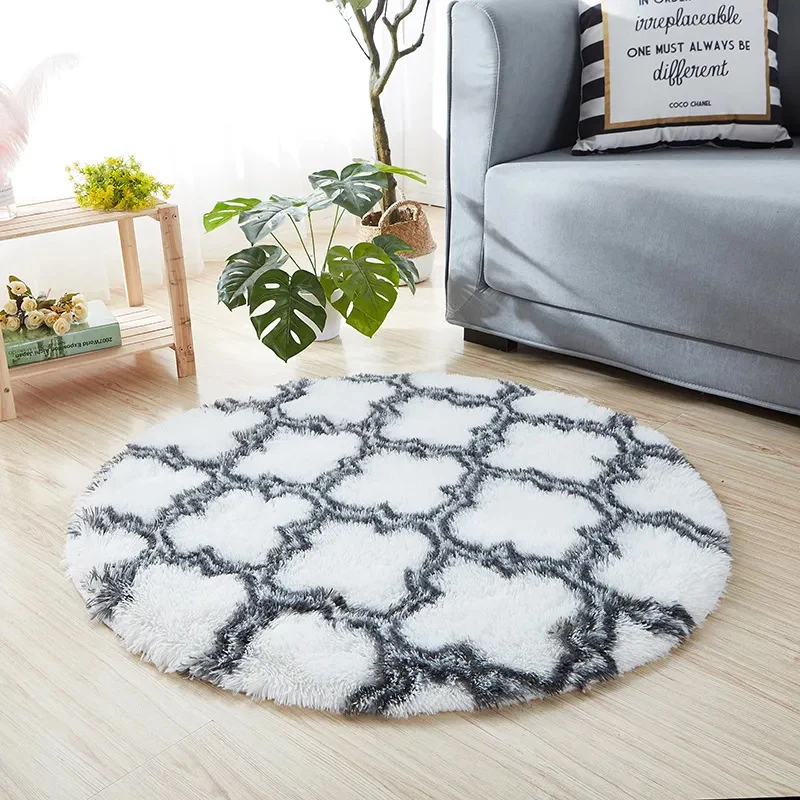 Plush Circular Area Rug Stornfield