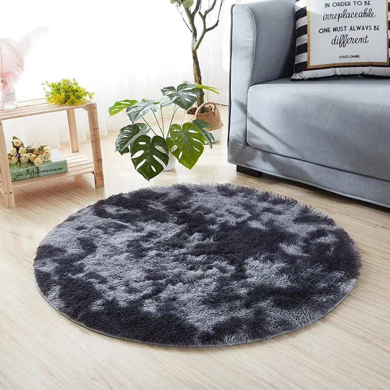 Plush Circular Area Rug Stornfield
