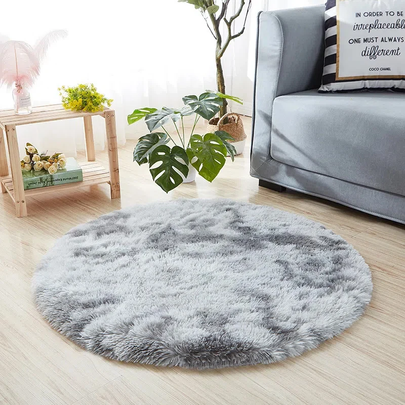 Plush Circular Area Rug Stornfield