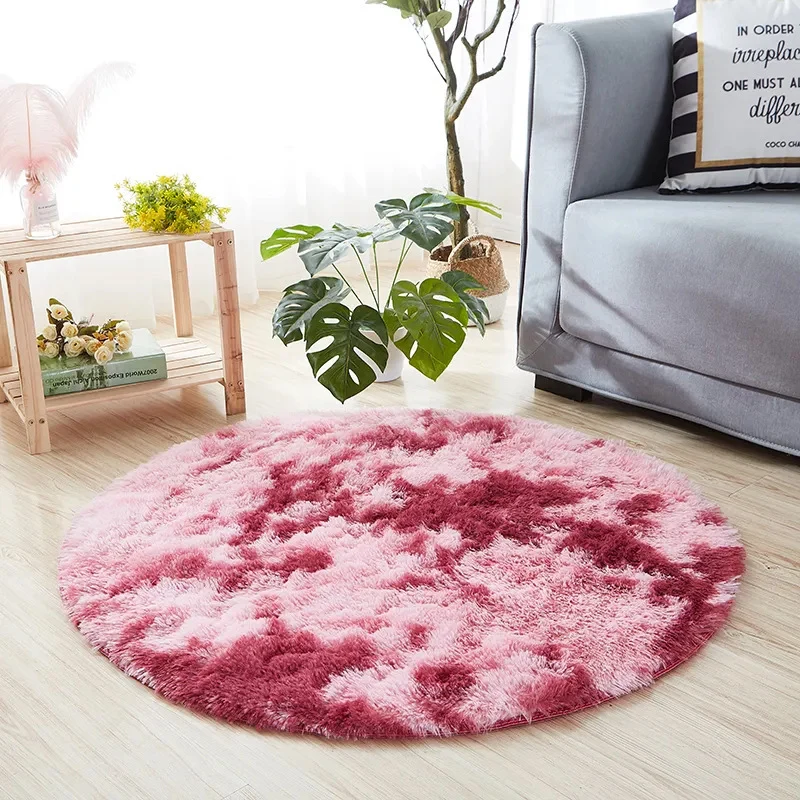 Plush Circular Area Rug Stornfield