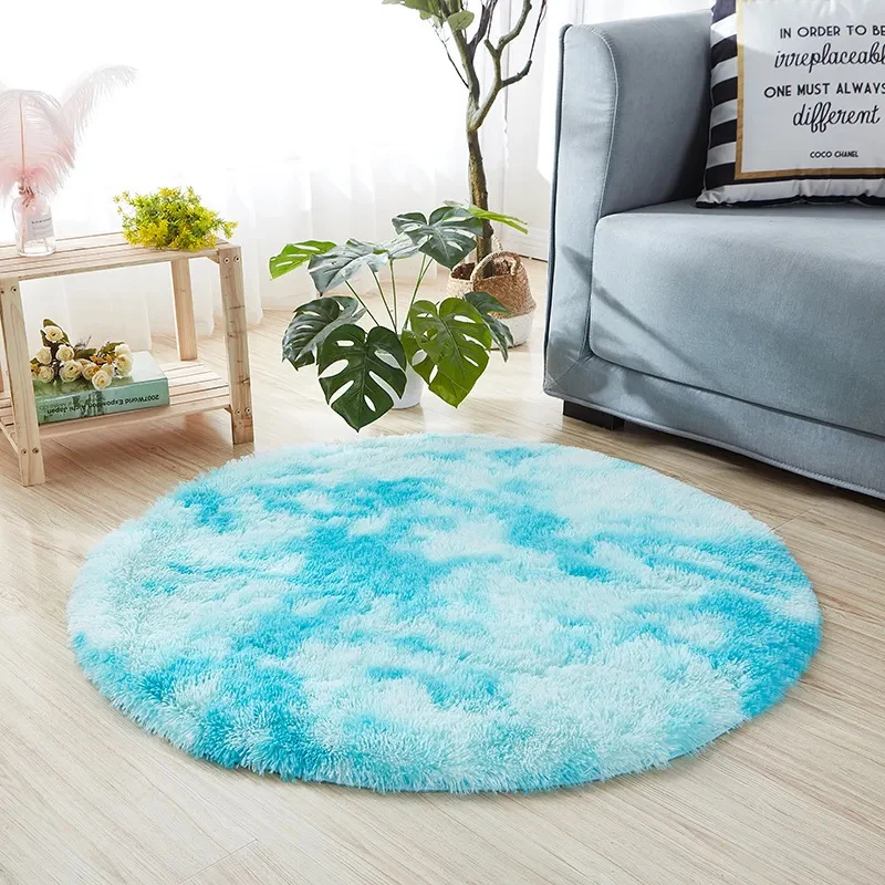 Plush Circular Area Rug Stornfield