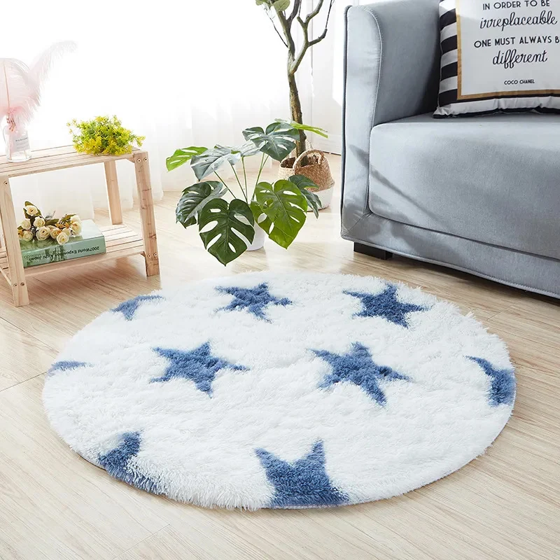 Plush Circular Area Rug Stornfield
