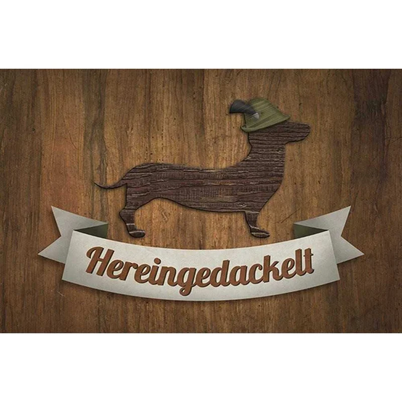 Akzente Fußmatte Hereingedackelt Gallery