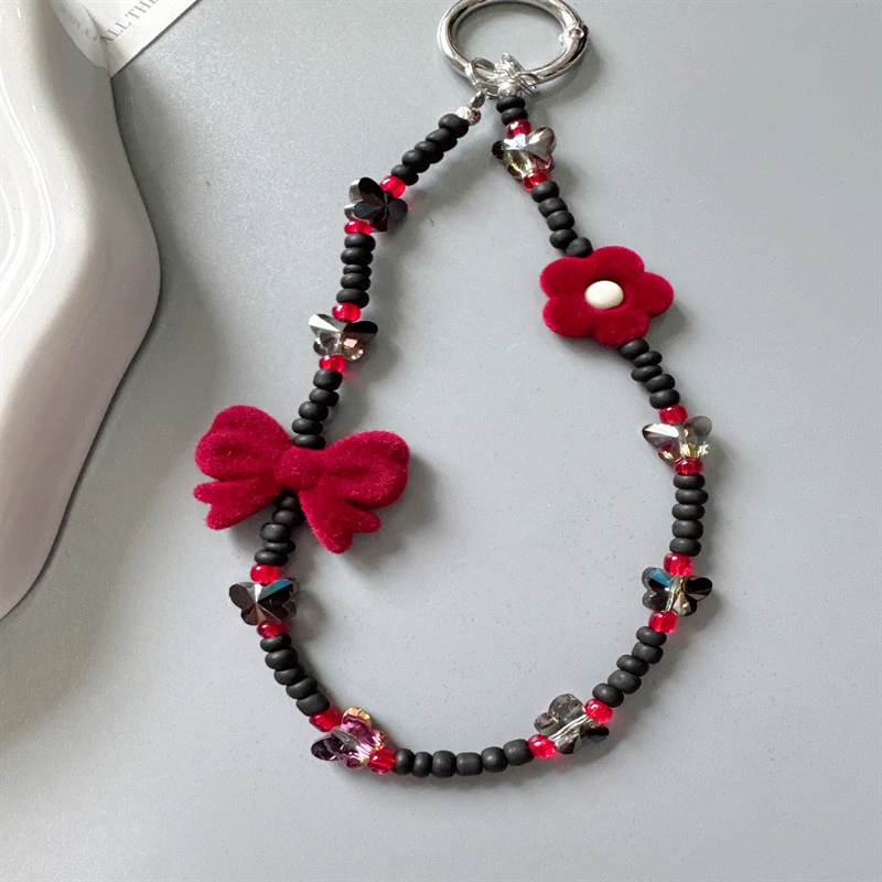 Niedliche Perlen Charme Handy Strap Karnz