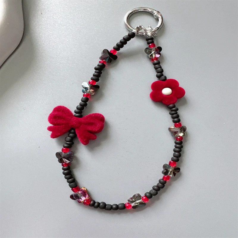 Niedliche Perlen Charme Handy Strap Karnz