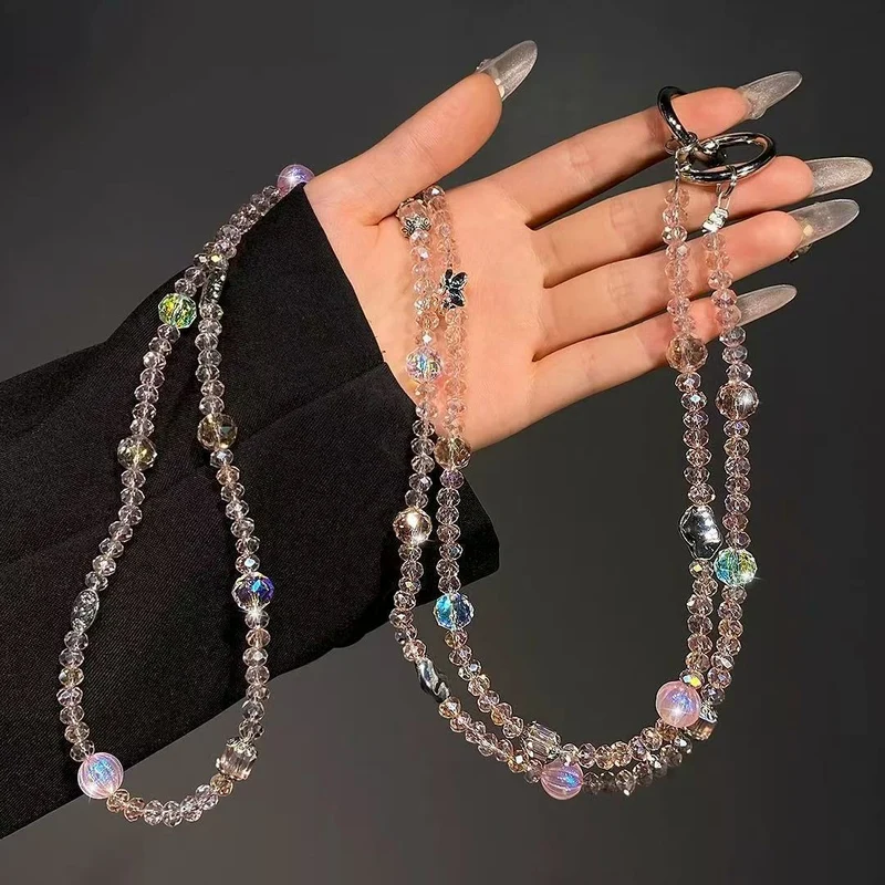 Crystal Beaded Brillenband Karnz