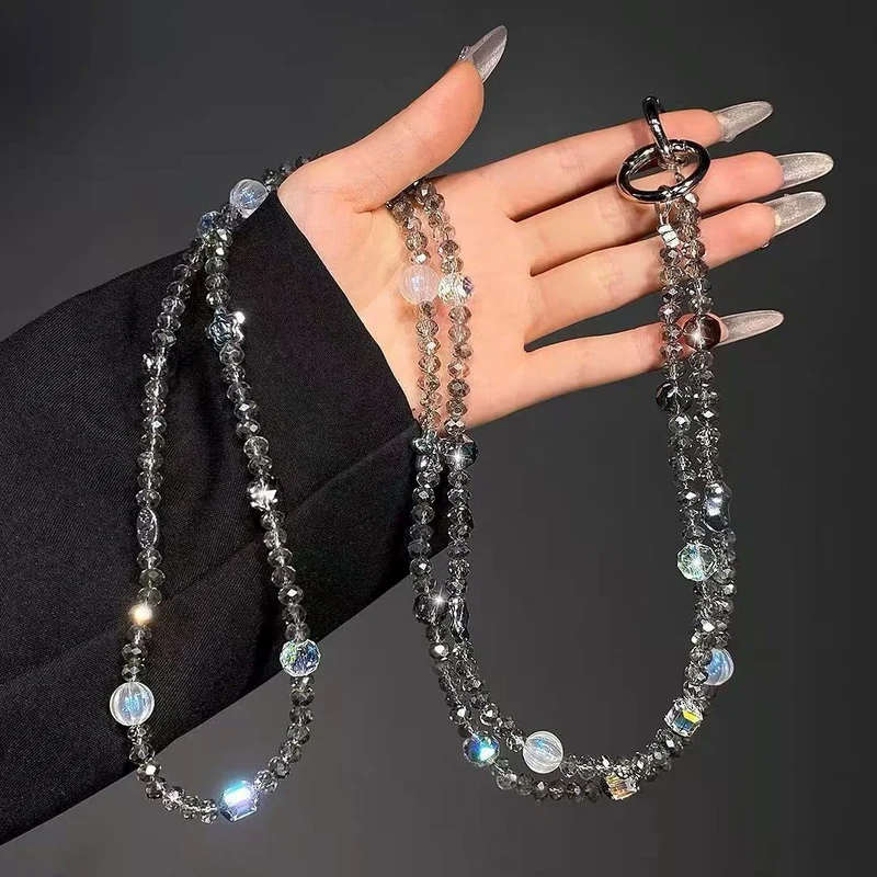 Crystal Beaded Brillenband Karnz