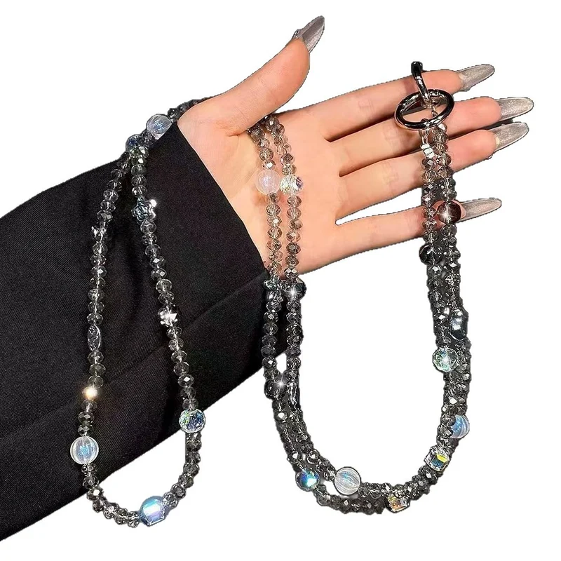 Crystal Beaded Brillenband Karnz