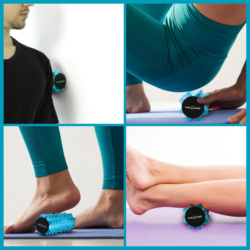 Body & Mind Mini-Faszienrolle für gezielte Muskelentspannung 15 cm