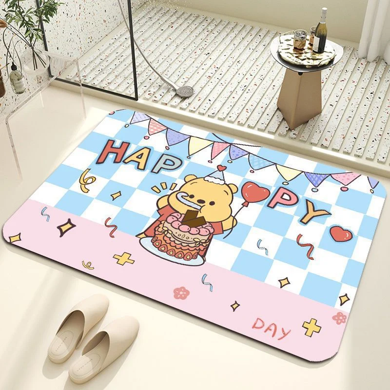 Playful Cartoon-Themed Doormat Stornfield