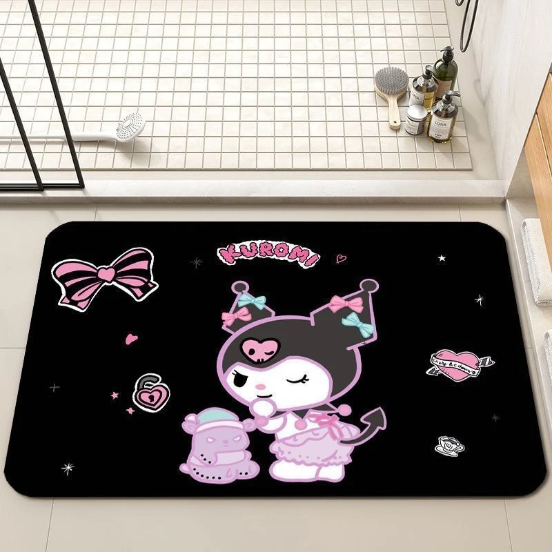 Playful Cartoon-Themed Bath Mat Stornfield