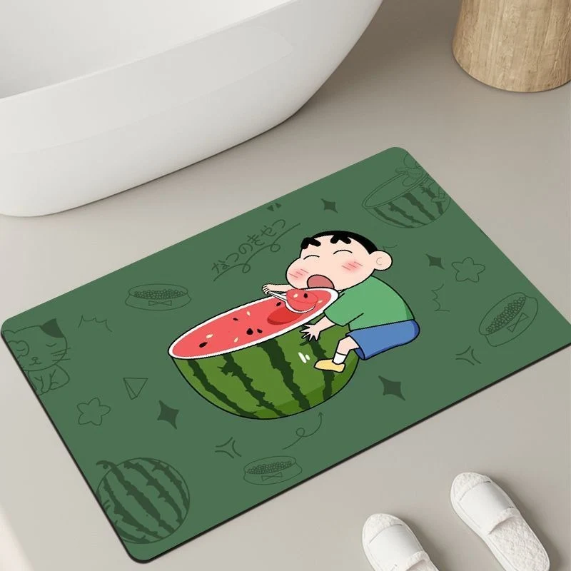 Playful Cartoon Bath Mat Stornfield