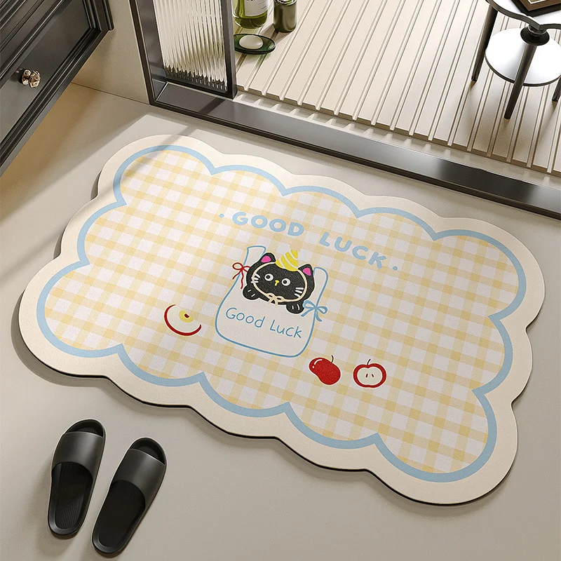 Playful Animal-Themed Floor Mat Stornfield