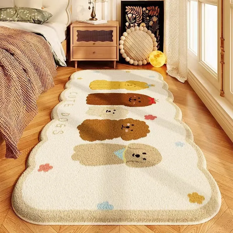 Playful Animal-Themed Bath Mat Stornfield