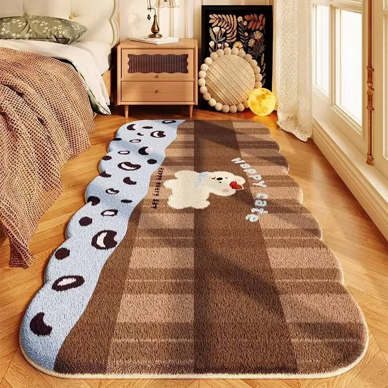 Playful Animal-Themed Bath Mat Stornfield