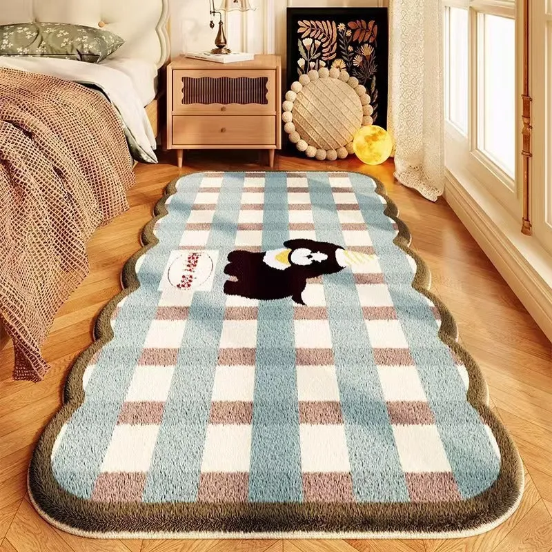 Playful Animal-Themed Bath Mat Stornfield