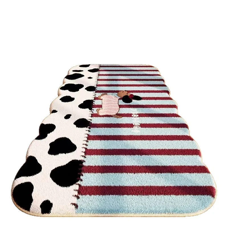 Playful Animal-Themed Bath Mat Stornfield