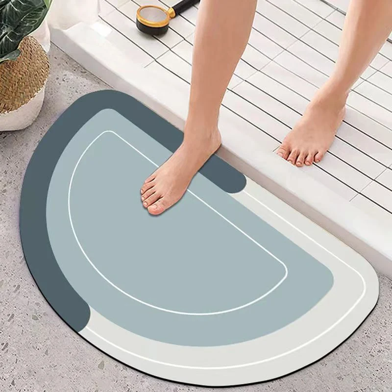 Non-Slip Modern Bath Mat Stornfield
