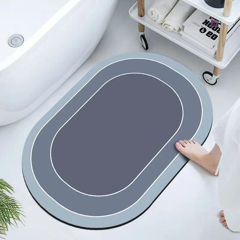 Non-Slip Modern Bath Mat Stornfield