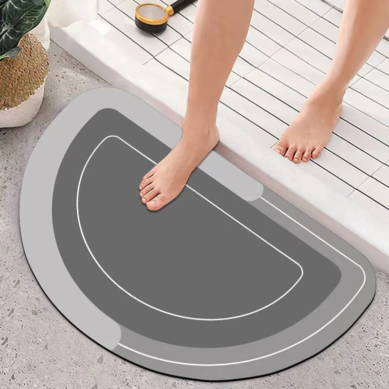 Non-Slip Modern Bath Mat Stornfield