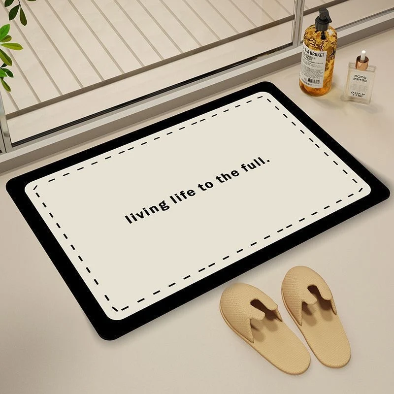 Motivational Bathroom Mat Stornfield