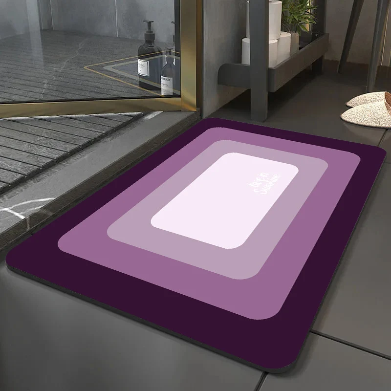 Modern Layered Bathroom Mat Stornfield