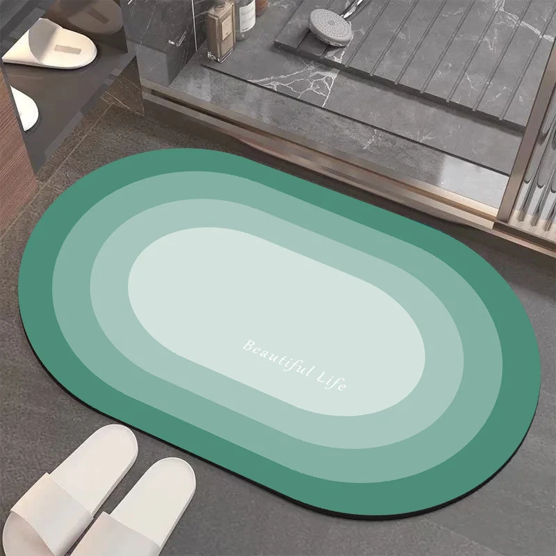 Modern Layered Bathroom Mat Stornfield