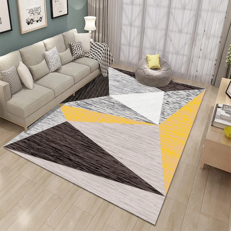 Modern Geometric Pattern Area Rug Stornfield