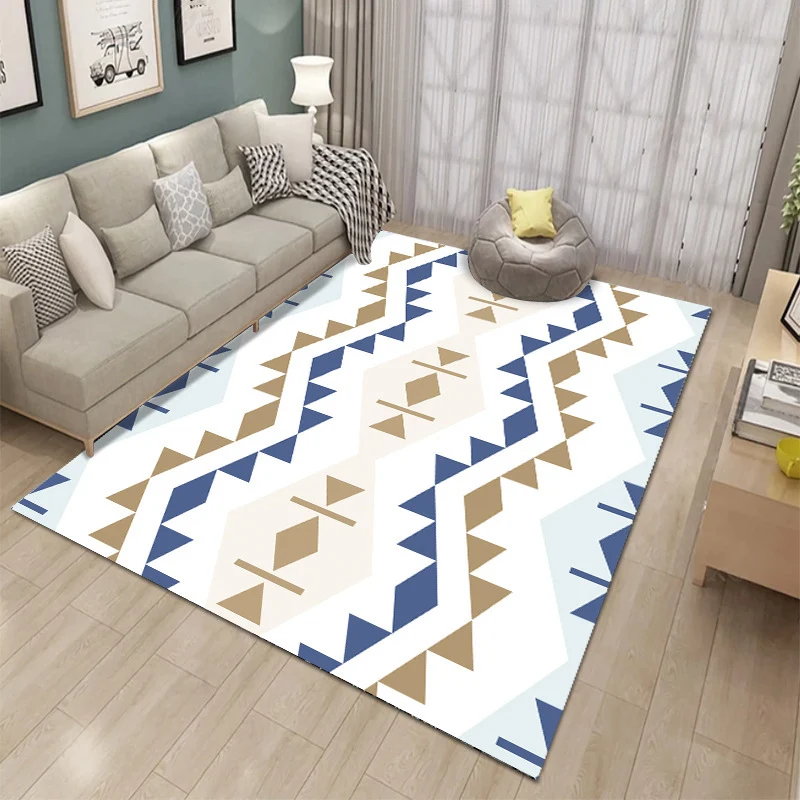 Modern Geometric Pattern Area Rug Stornfield