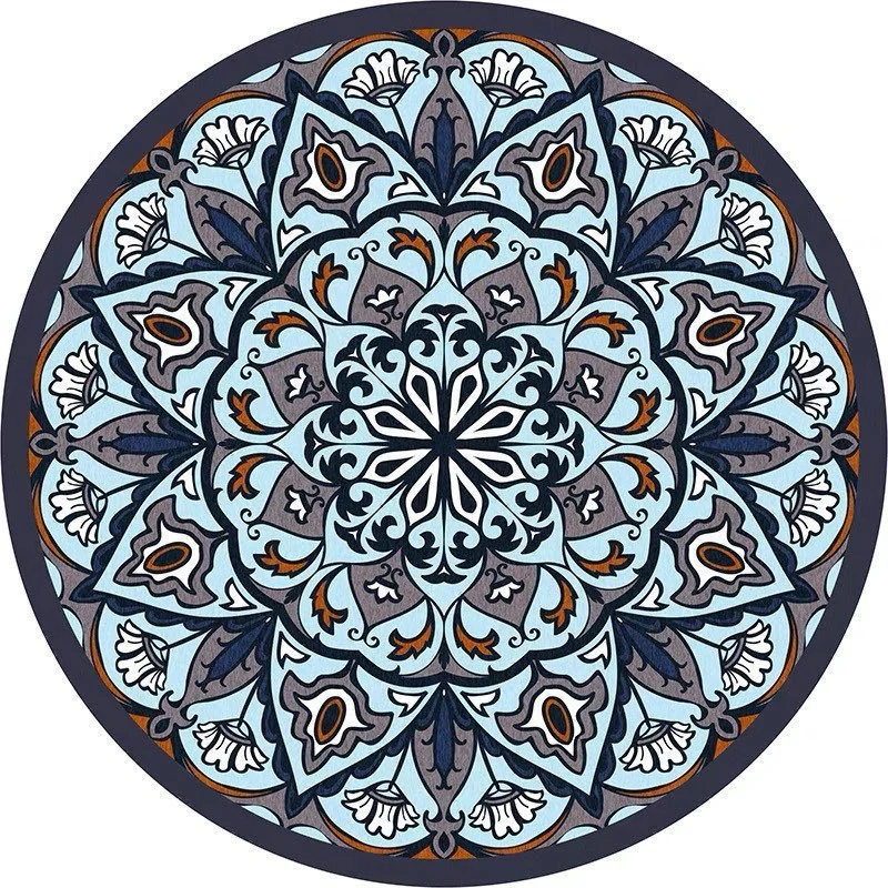 Mandala Patterned Area Rug Stornfield