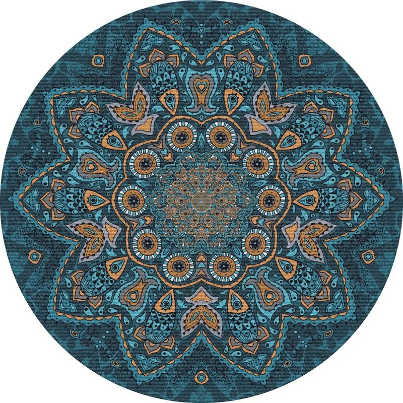 Mandala-Inspired Decorative Area Rug Stornfield