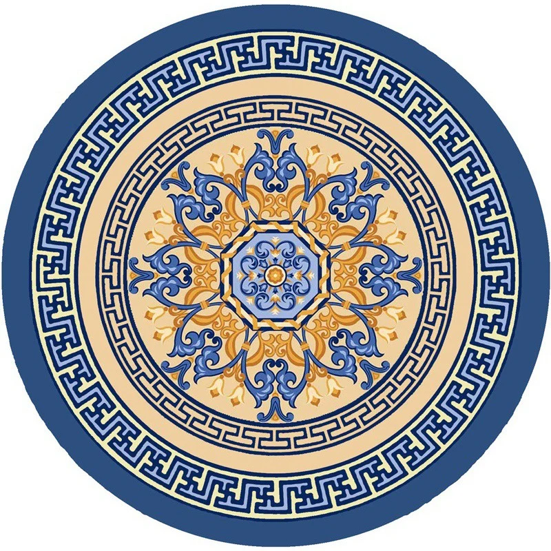 Mandala-Inspired Decorative Area Rug Stornfield