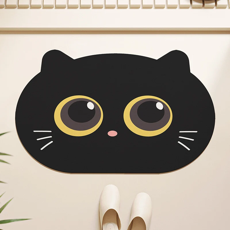 Lion-Themed Plush Bath Mat Stornfield