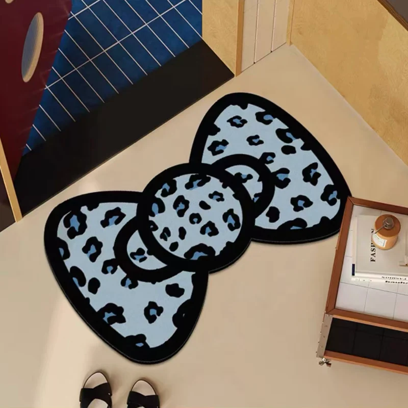 Leopard Print Decorative Bath Mat Stornfield