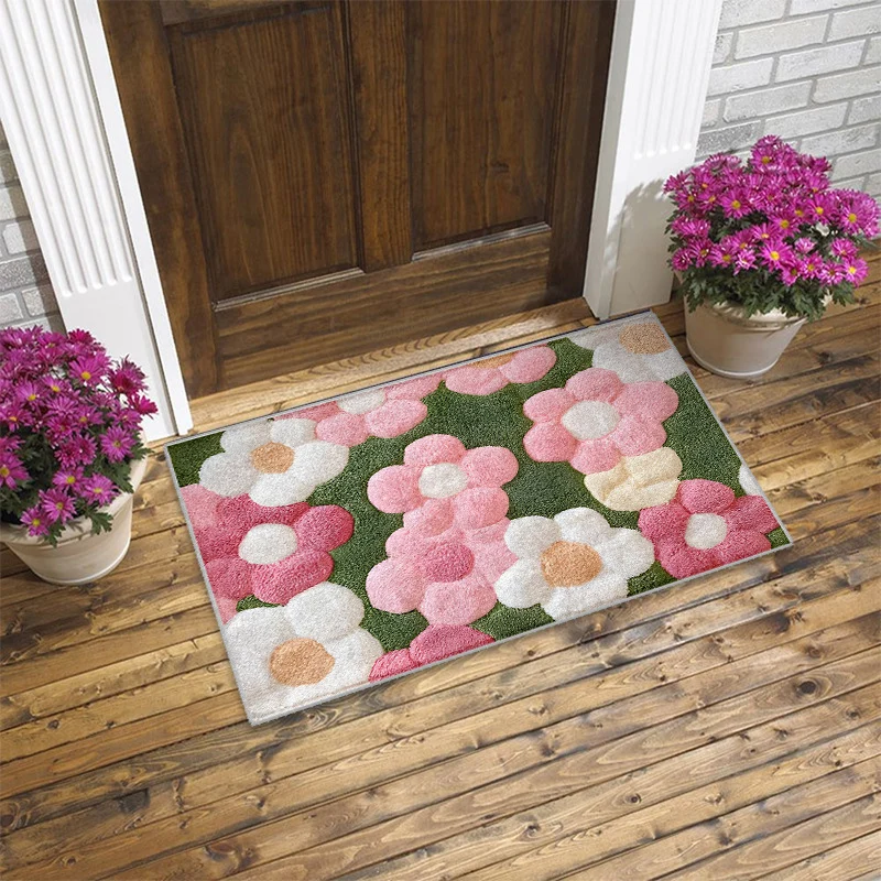 Leaf Design Outdoor Entrance Mat Stornfield