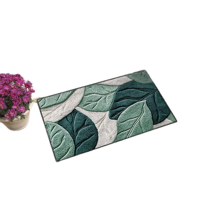 Leaf Design Outdoor Entrance Mat Stornfield
