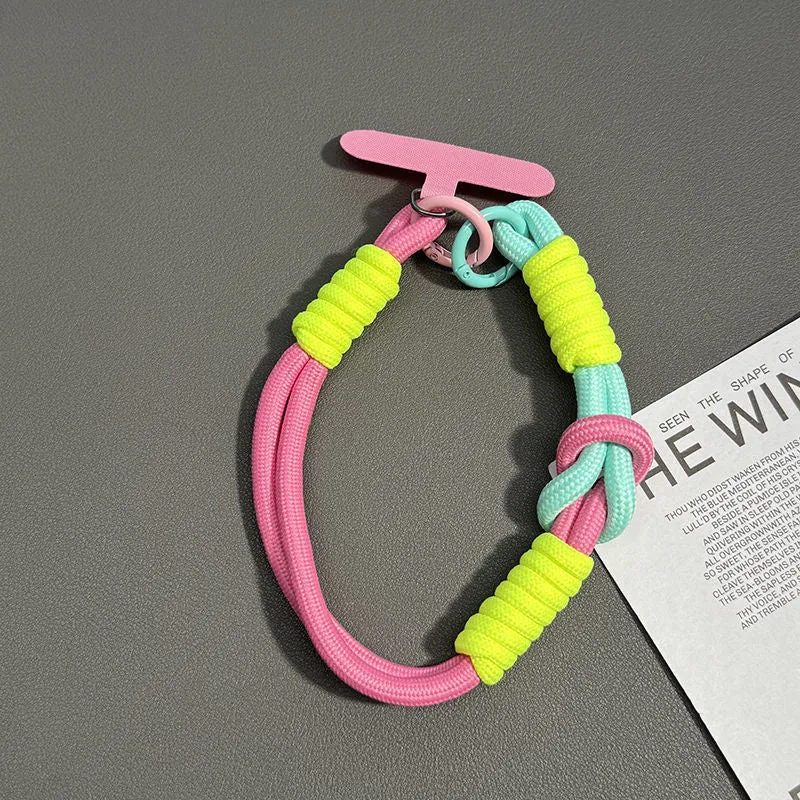 Kreatives Mehrfarben-Handy-Lanyard Karnz
