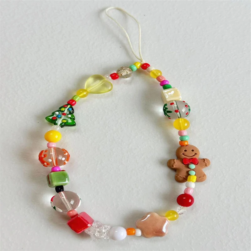 Kreativer Urlaubsthematischer Perlen-Handystrap Karnz