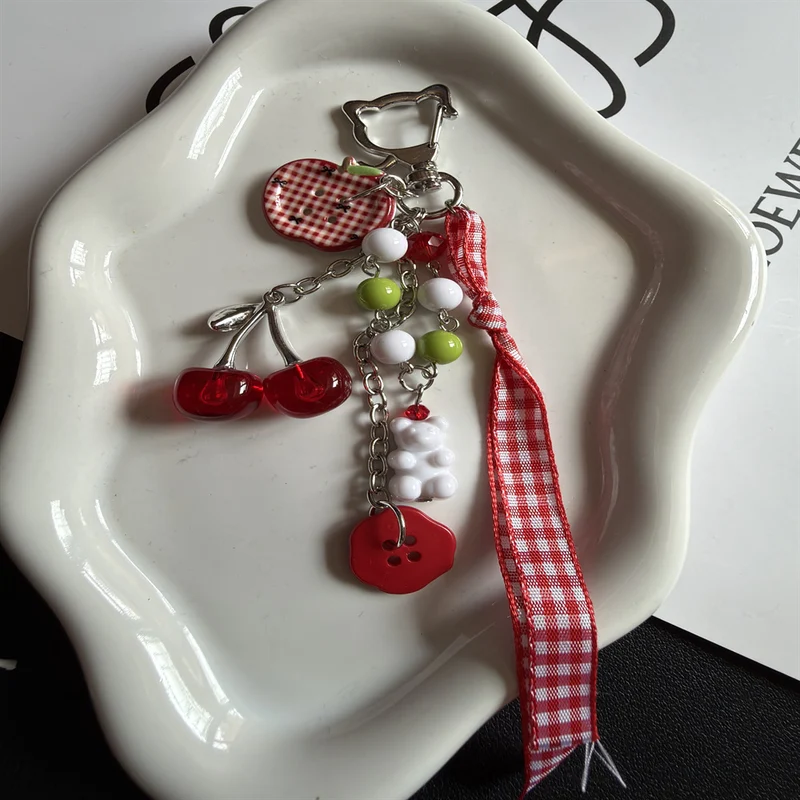 Kreativer Obst-Themen Charm Schlüsselanhänger Karnz