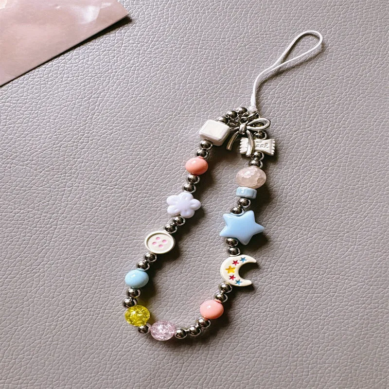 Kreativer Perlen-Handy-Charm-Tragegurt Karnz