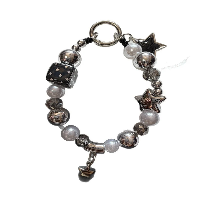 Creative Beaded Charm Schlüsselbund Karnz