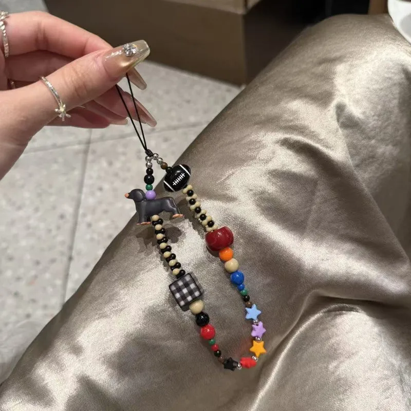 Kreatives Perlen-Charms-Brillenband Karnz
