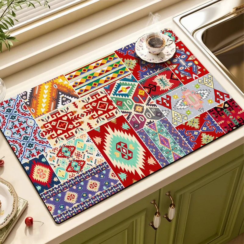 Vintage Floral Pattern Backmatte