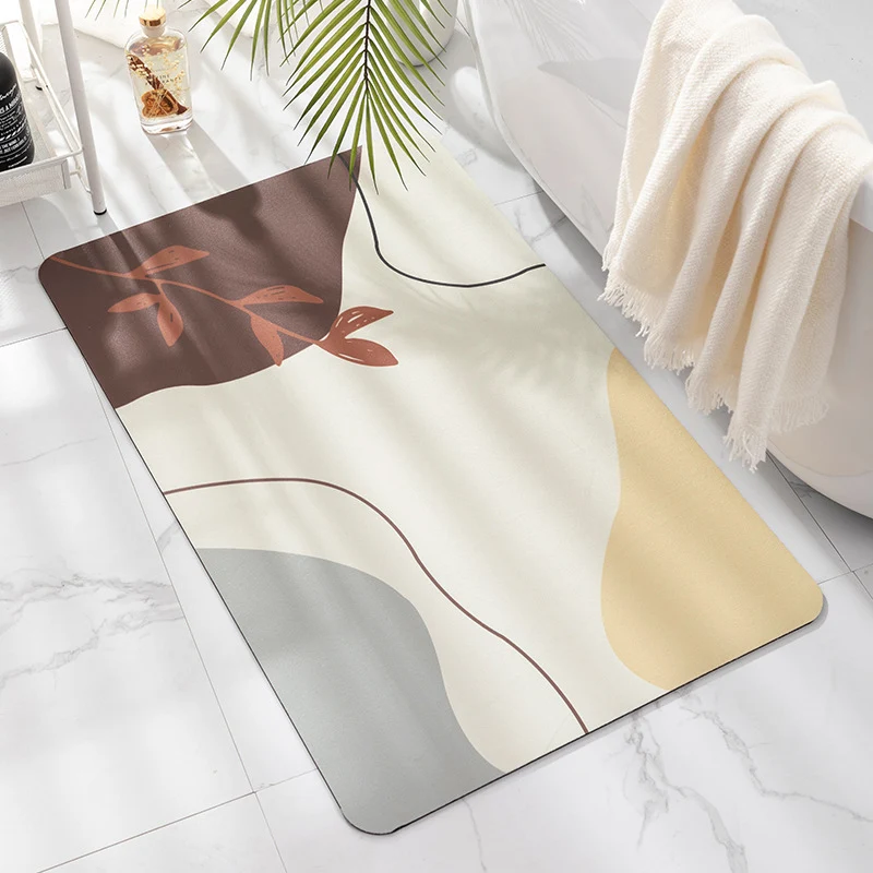 Tropisch inspiriert weicher Badteppich