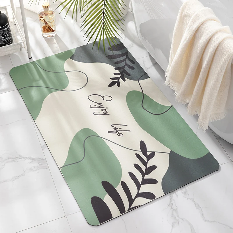 Tropisch inspiriert weicher Badteppich